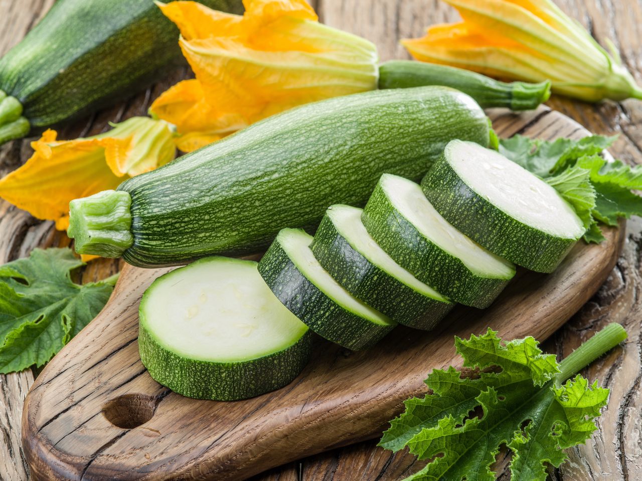 Zucchini is one of the favorite summer vegetables.