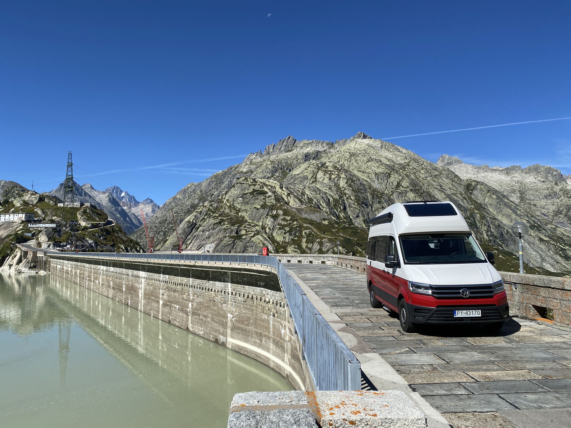 Podróż kamperem po Szwajcarii – Grimselpass