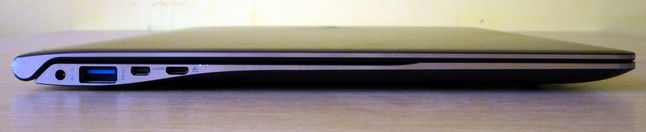Samsung 900X3C - ścianka lewa (zasilanie, USB 3.0, mikro-HDMI, mini-LAN)