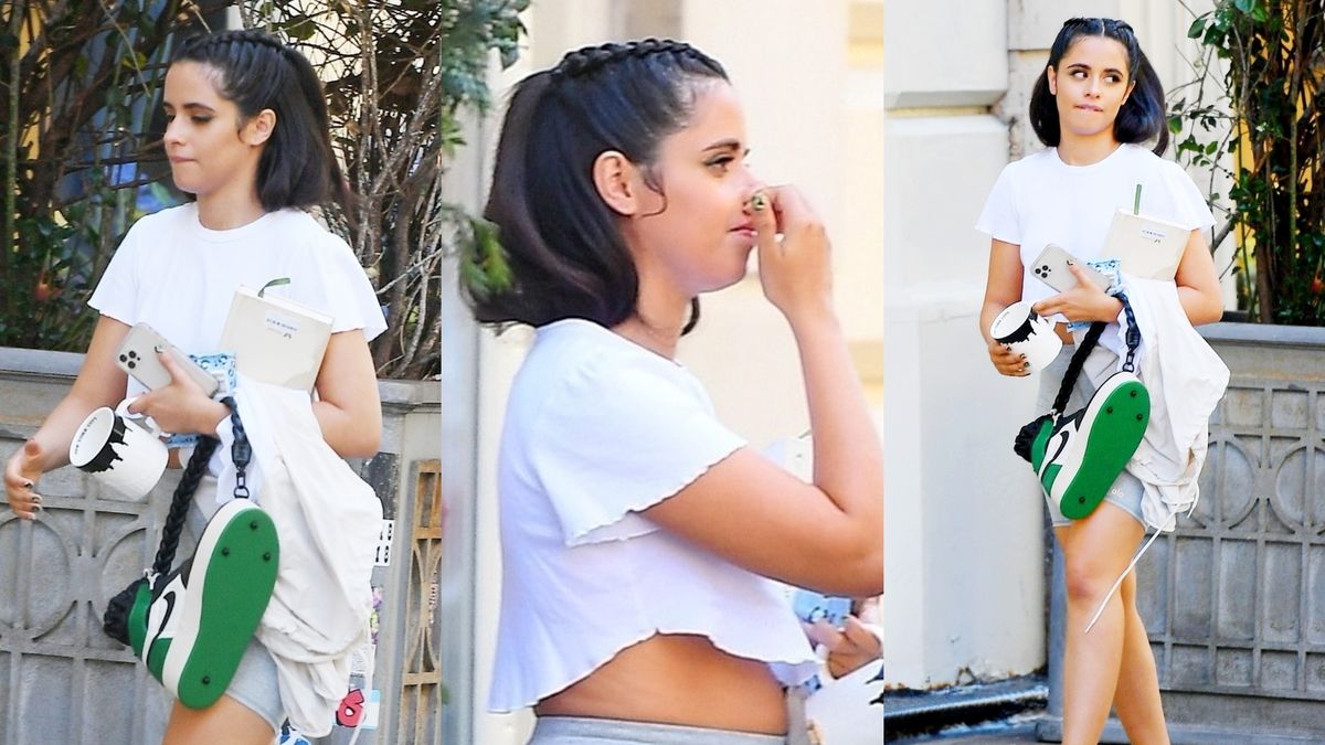 Zabiegana Camila Cabello załatwia sprawunki