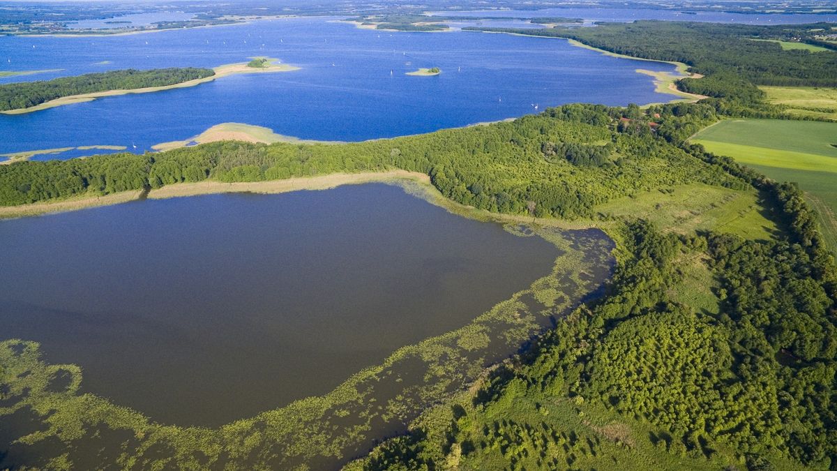 Mazury słyną z jezior