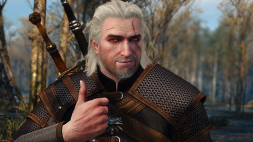 Geralt jest zachwycony najnowszą ofertą GOG.com 