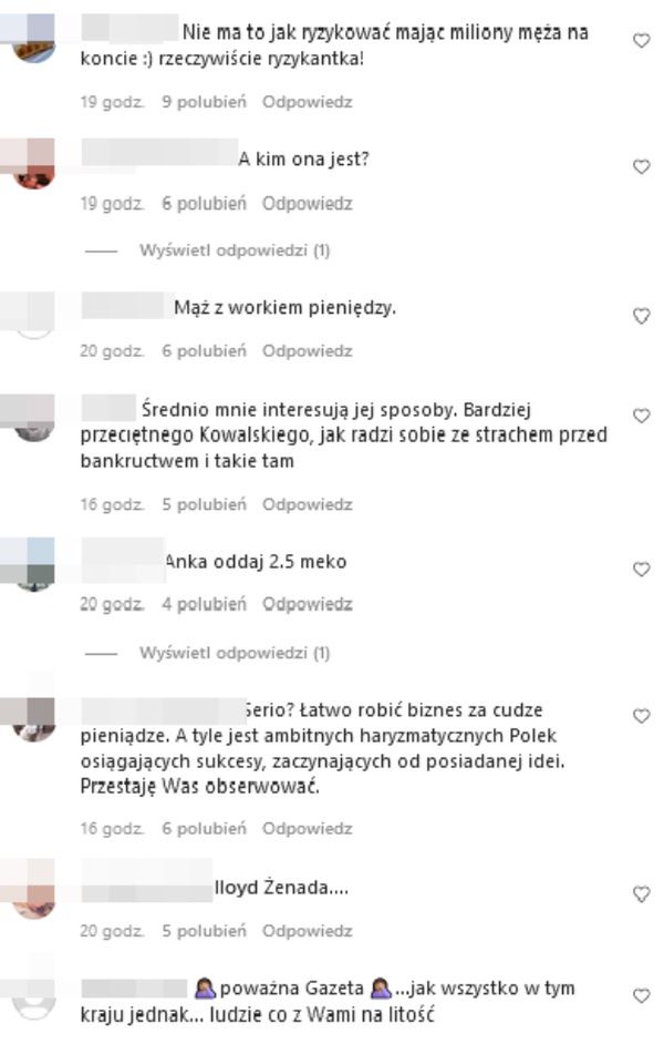 Czytelnicy Gazety Wyborczej krytykują reklamę biznesu cateringowego Anny Lewandowskiej na łamach GW