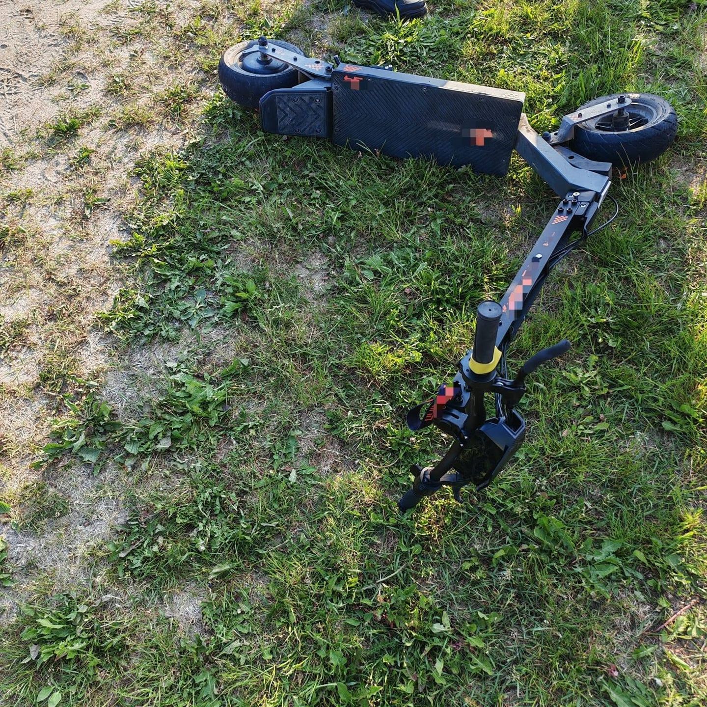 Zdarzenie z udziałem hulajnogi elektrycznej 