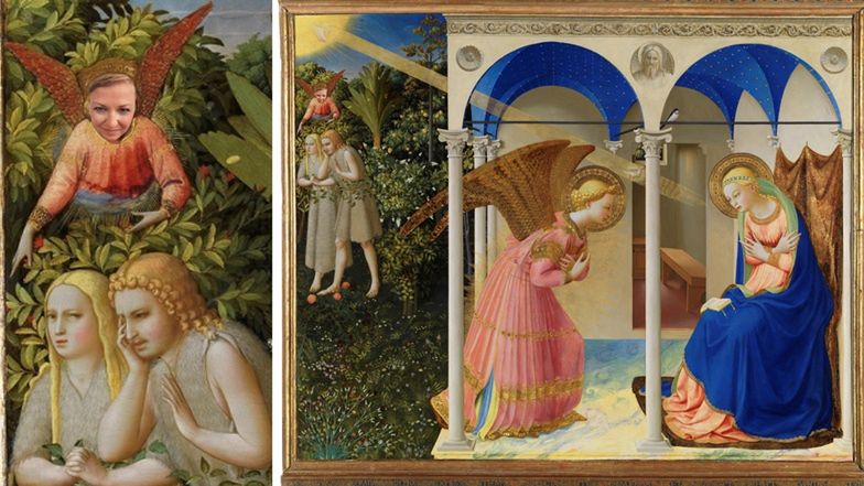 Mama Ginekolog na słynnych dziełach sztuki sakralnej 