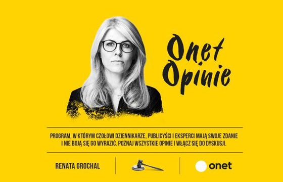 Renata Grochal dołącza do prowadzących „Opinie” w Onecie