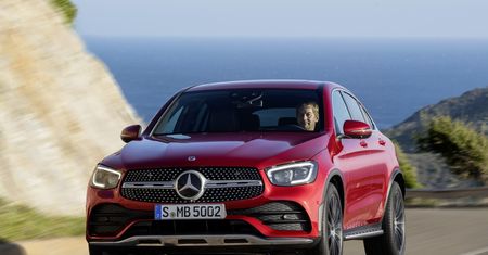 Odświeżony Mercedes GLC Coupe. Ostrzejsze rysy i więcej mocy