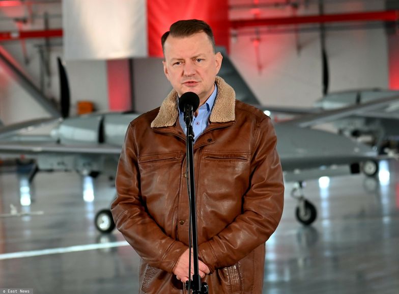 Bayraktary dla Polski. Mariusz Błaszczak przekazał pierwszy zestaw dronów
