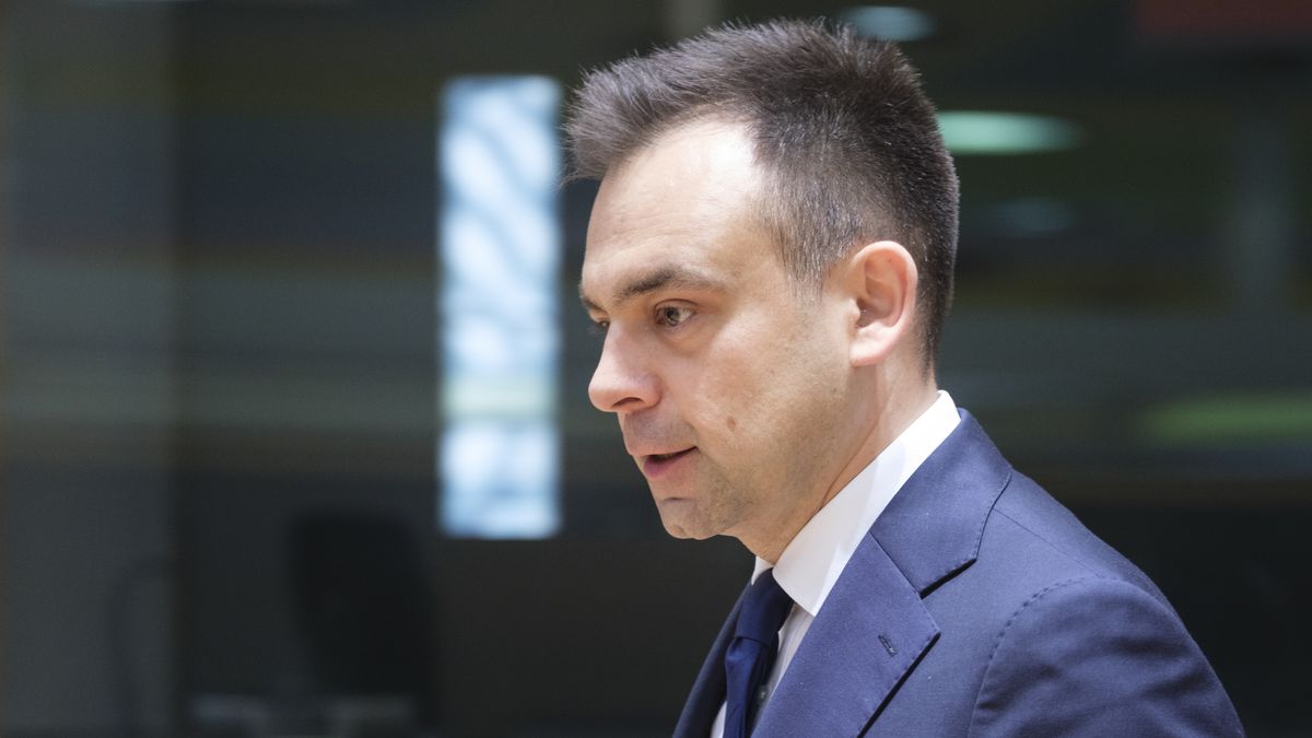 Minister finansów Andrzej Domański 