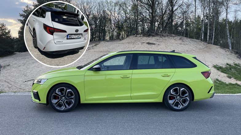 Skoda Octavia RS i Toyota Corolla TS to dwa podejścia do praktycznego, ale niepozbawionego emocji auta