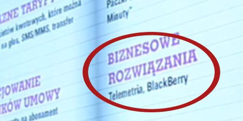 Stan Darmowy także w Play dla Firm. Później być może usługa BlackBerry! 4