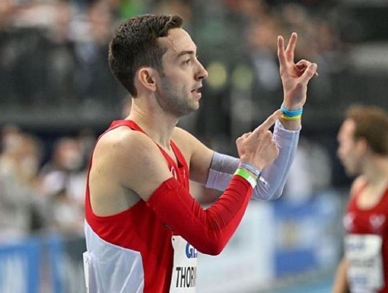 Lekkoatleta chciał wykonać gest w stronę Ukraińców. Dostał zakaz