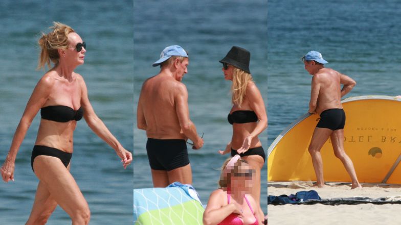 Beata Ścibakówna przydziela Janowi Englertowi bojowe zadanie na wakacjach (ZDJĘCIA)