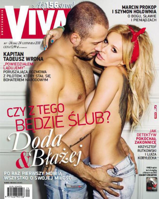 Doda TOPLESS na okładce "Vivy"!