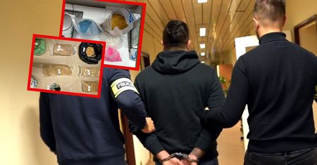 Policja zaskoczyła go w piwnicy. Trzymał tam 28 kg narkotyków