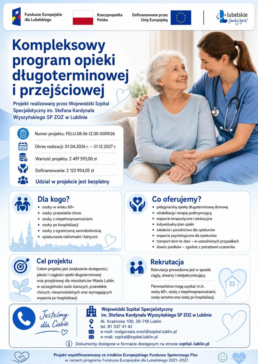 Kompleksowy program opieki długoterminowej i przejściowej