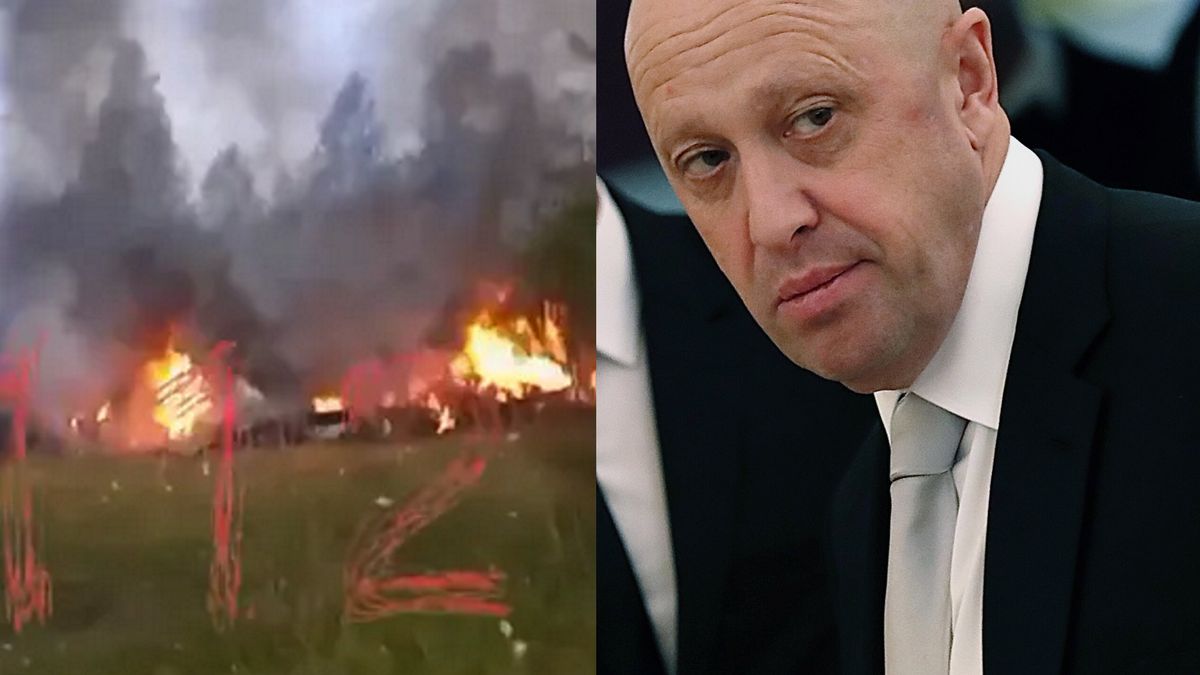 Jewgienij Prigożyn był na liście pasażerów rozbitego odrzutowca.