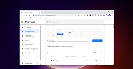 Google Chrome: jak sprawdzić zapisane hasła?