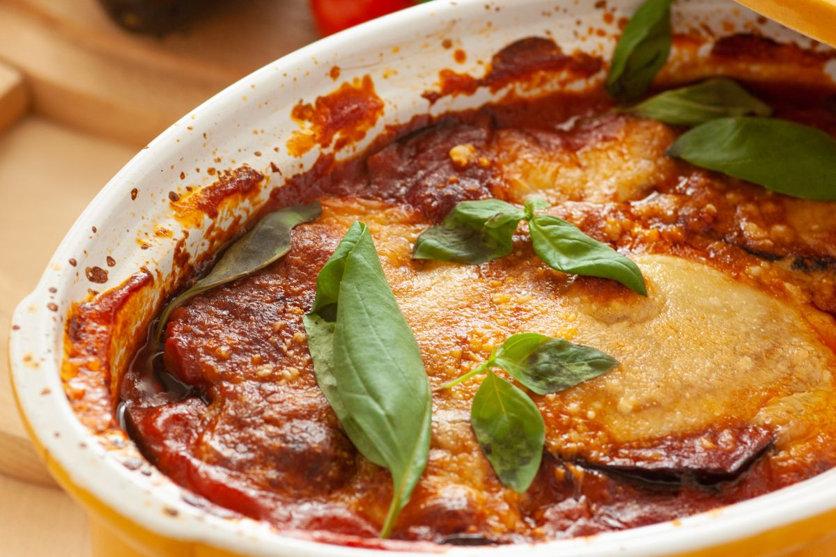 Italian eggplant casserole - Delicacies