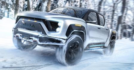 Nikola Badger to 906-konny pickup z napędem elektryczno-wodorowym