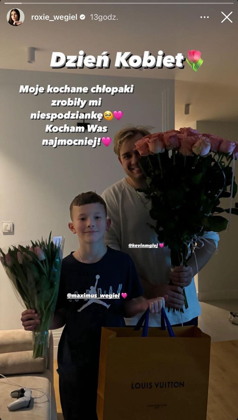 Tak Roksana Węgiel spędziła Dzień Kobiet