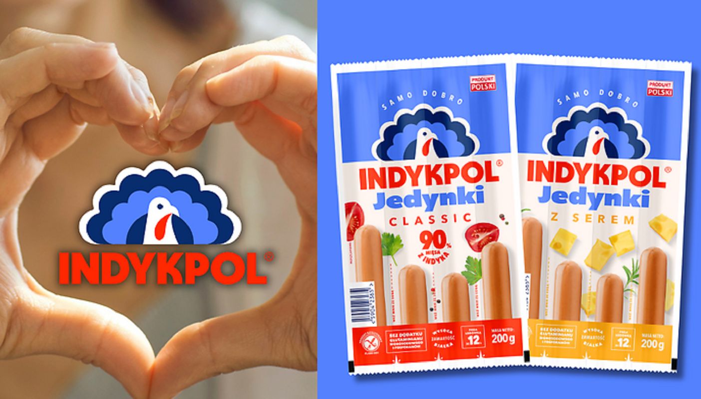 Indykpol z nowym logo i szatą graficzną opakowań