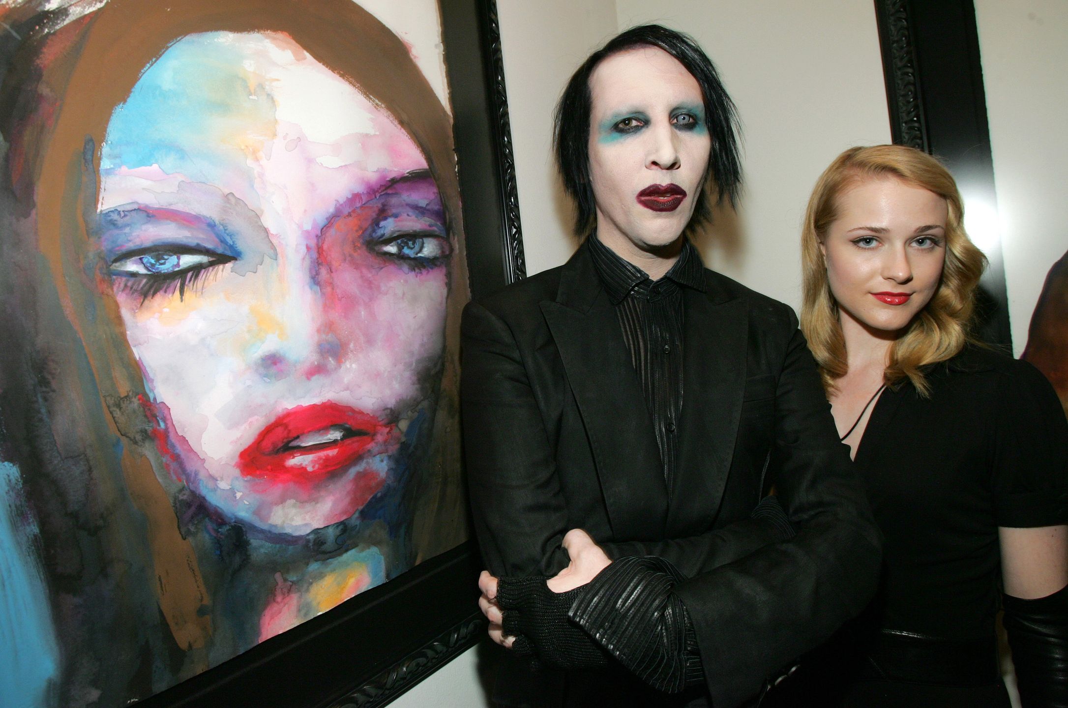 Marilyn Manson i Evan Rachel Wood 