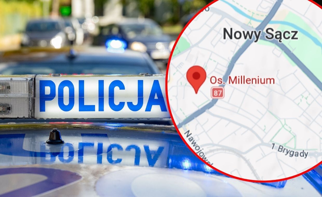 Dramat w Nowym Sączu: 8-latek spadł z okna – policja wyjaśnia, jak doszło do tragedii