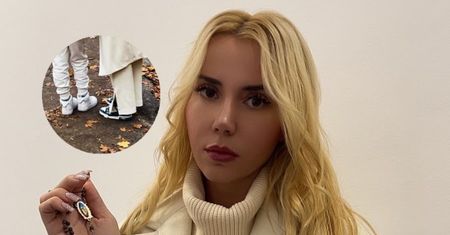 Marianna Schreiber pokazała stylówkę na cmentarz. Internauci oburzeni "cmentarną sesją" w butach za tysiące