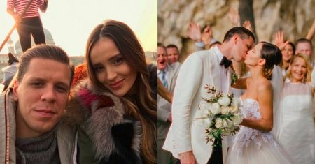 Wojciech Szczęsny publikuje STARE ZDJĘCIA z Mariną z okazji 9. rocznicy ślubu: "Najlepsza mama i idealna partnerka"