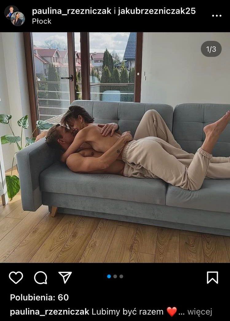 Usunięty post Jakuba Rzeźniczaka i Pauliny Nowickiej