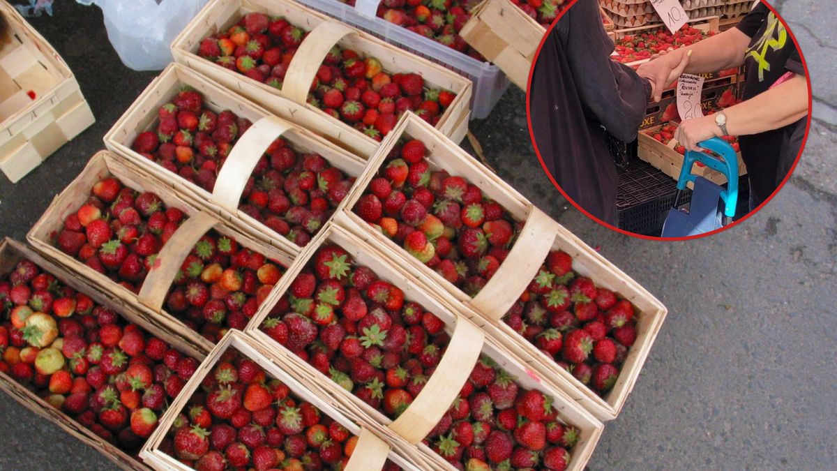 Na bazarku na Ursynowie ceny są wyjątkowo niskie.
