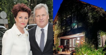 Mazurska willa Kwaśniewskich to prawdziwy LUKSUS. Basen i prywatny kort to nie wszystko [ZDJĘCIA]