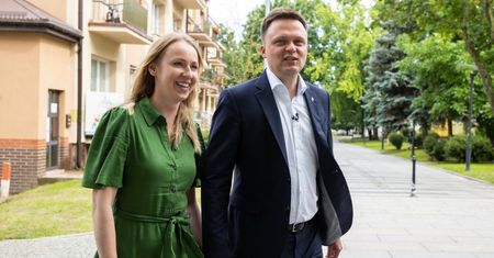 "Nie mogłem lepiej trafić". Hołownia szczerze o wsparciu żony