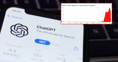 Awaria ChataGPT. Internauci masowo zgłaszają problemy