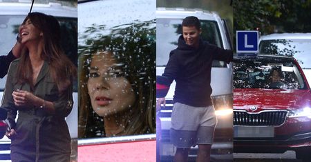 Edyta Górniak szlifuje umiejętności kierowania pojazdem czterokołowym w towarzystwie Allanka i ekipy filmowej (ZDJĘCIA)