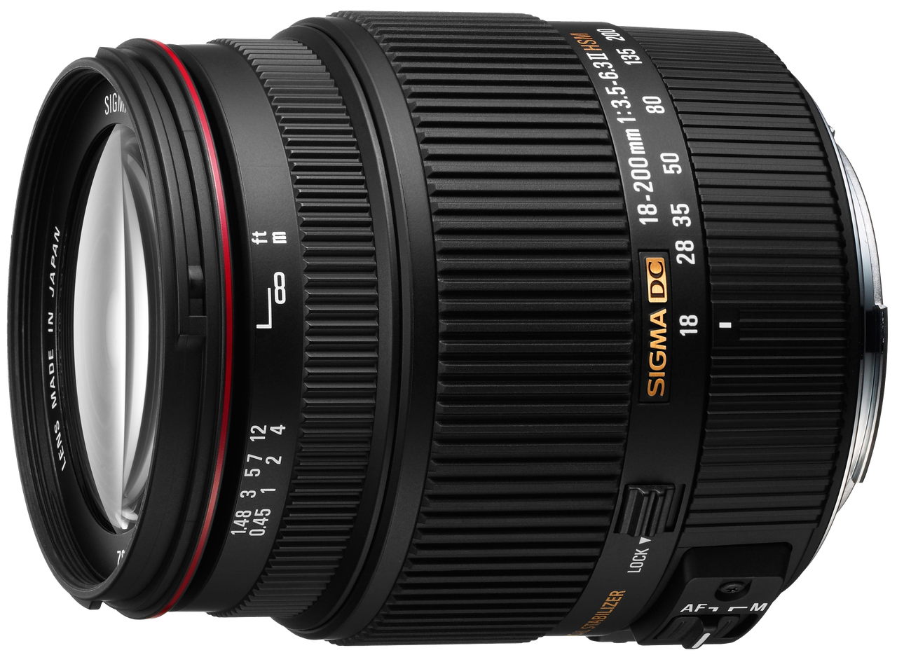 Sigma 18-200mm f/3.5-6.3 II DC OS HSM