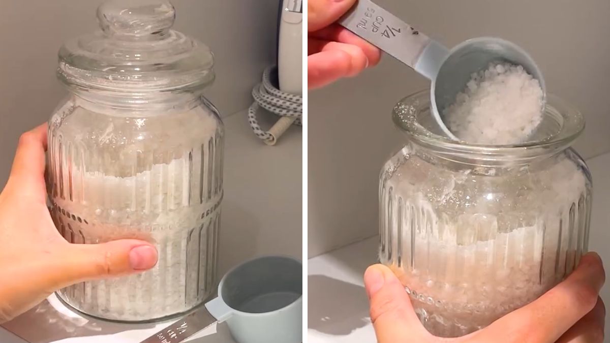 Domowy środek do prania.