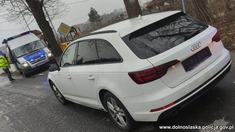 Zgorzelec. Audi skradzione na terenie Niemiec. Znalazło się w Polsce