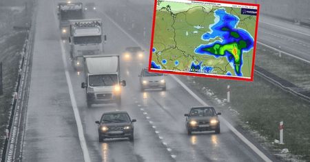 Niż znad Niemiec już nad Polską. Nadciąga deszcz, śnieg i silny wiatr