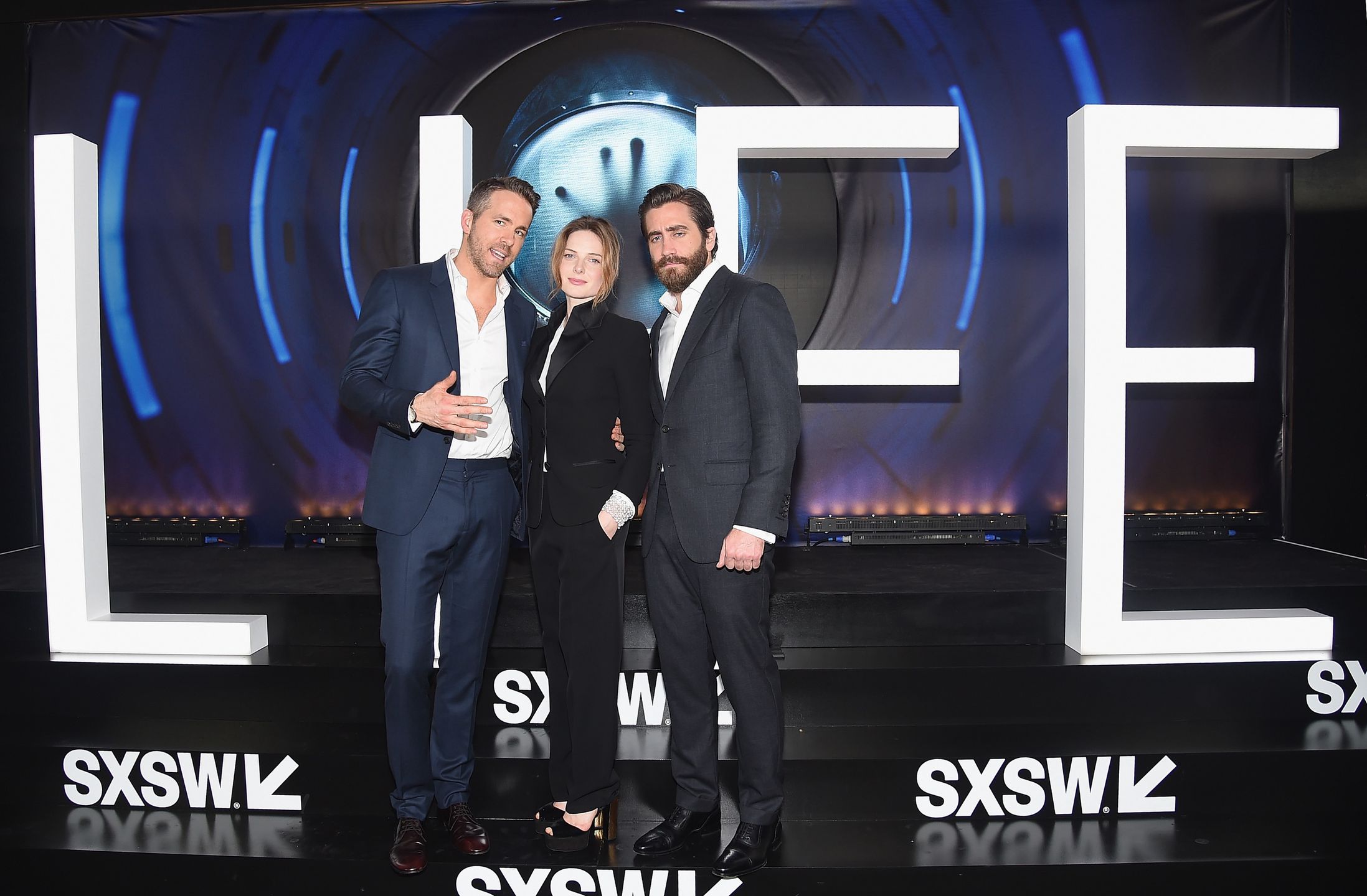 Ryan Reynolds, Rebecca Ferguson i Jake Gyllenhaal