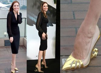 Angelina w zaprojektowanych dla niej Louboutinach! (ZDJĘCIA)