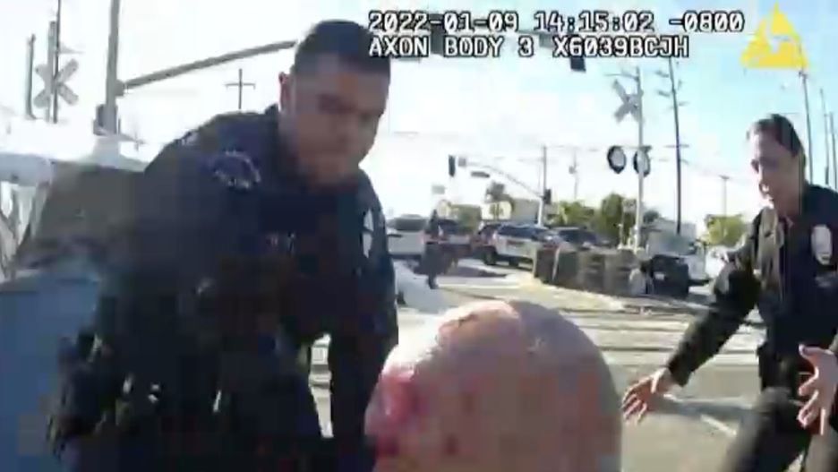 Mrożące krew w żyłach sceny rozegrały się w Los Angeles w niedzielę. Policjanci w ostatniej chwili wydostali pilota z samolotu rozbitego na torach i ocalili przed rozpędzonym pociągiem, który uderzył we wrak 