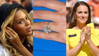 Najdroższe pierścionki zaręczynowe gwiazd. Kozidrak kosztował 800 tysięcy, Beyonce 20 milionów. A były i droższe! (ZDJĘCIA)
