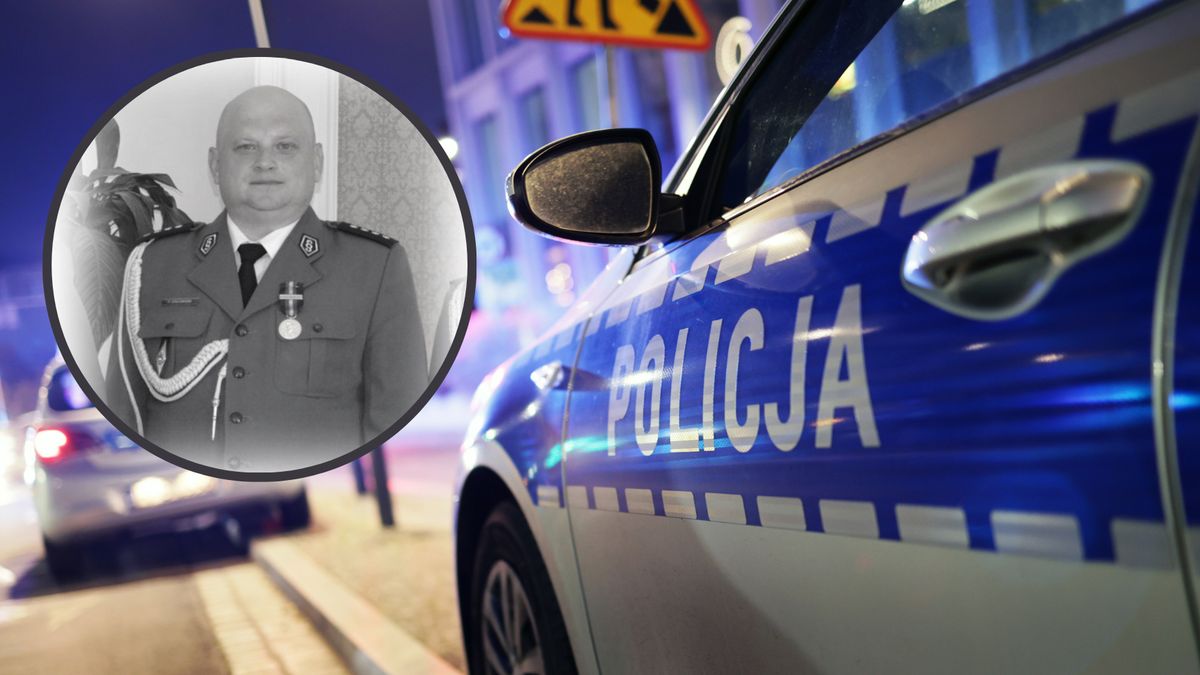 Zmarł policjant z Pułtuska. Paweł Orłowski służył od 22 lat