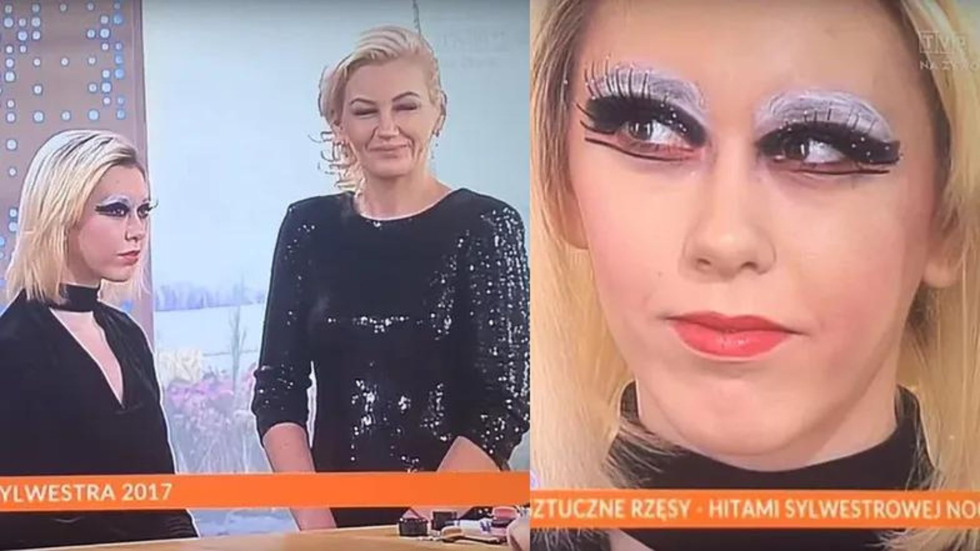 Sylwestrowy makijaż