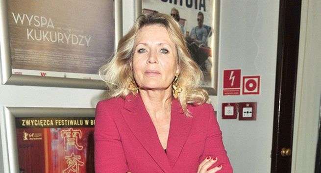 Grażyna Szapołowska i Janusz Chabior w komedii "Hycel"