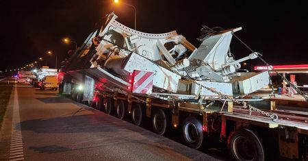 Konwój maszyny TBM w woj. lubelskim: DATA, TRASA. Trzy noce utrudnień na S17 i S19