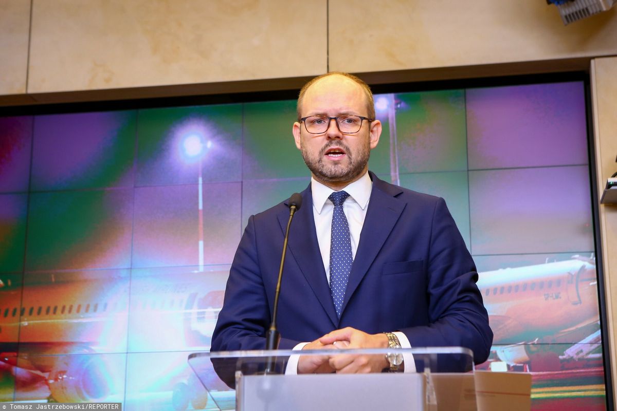 Wiceminister spraw zagranicznych Marcin Przydacz był gościem "Kawy na ławę" w TVN24