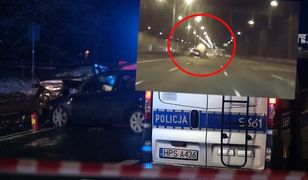 Potężne zderzenie na S8. Przerażające nagranie